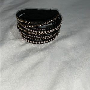 Swarovski wrap bracelet